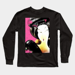 SHANGHAI ORIENTAL FUSHIA Long Sleeve T-Shirt